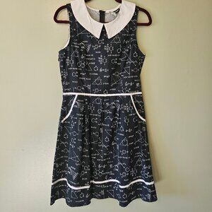 Retrolicious Nerd Dress Size L
